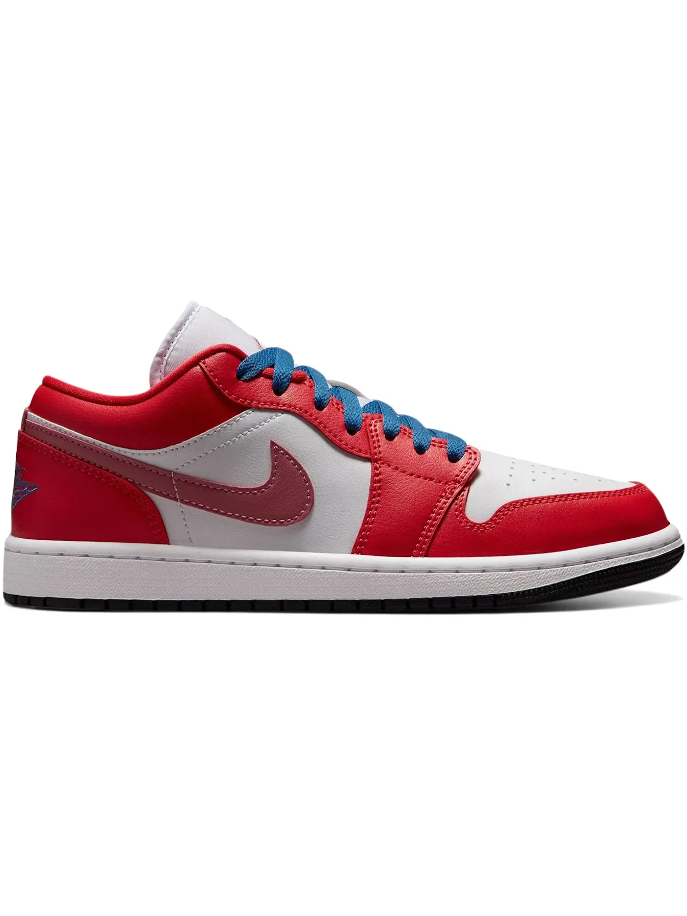 Женские кроссовки Lifestyle Jordan 1 Low Jordan — изображение 1 из 1, красный/белый//синий