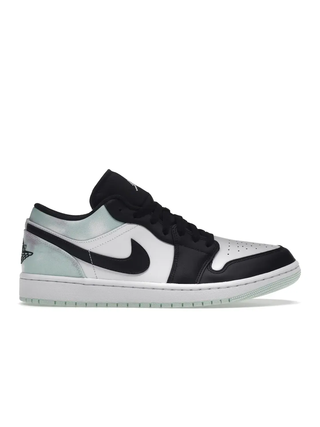 Мужские кроссовки с принтом тай-дай Jordan 1 Low Jordan — изображение 1 из 4, черный/синий