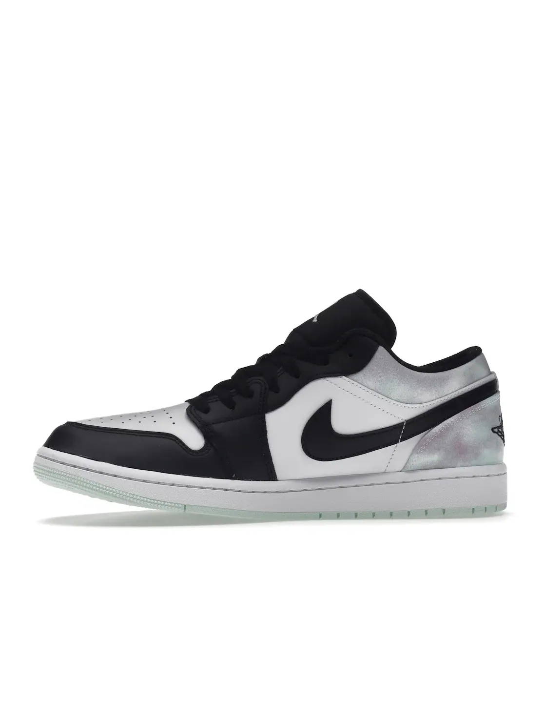 Мужские кроссовки с принтом тай-дай Jordan 1 Low Jordan — изображение 3 из 4, черный/синий