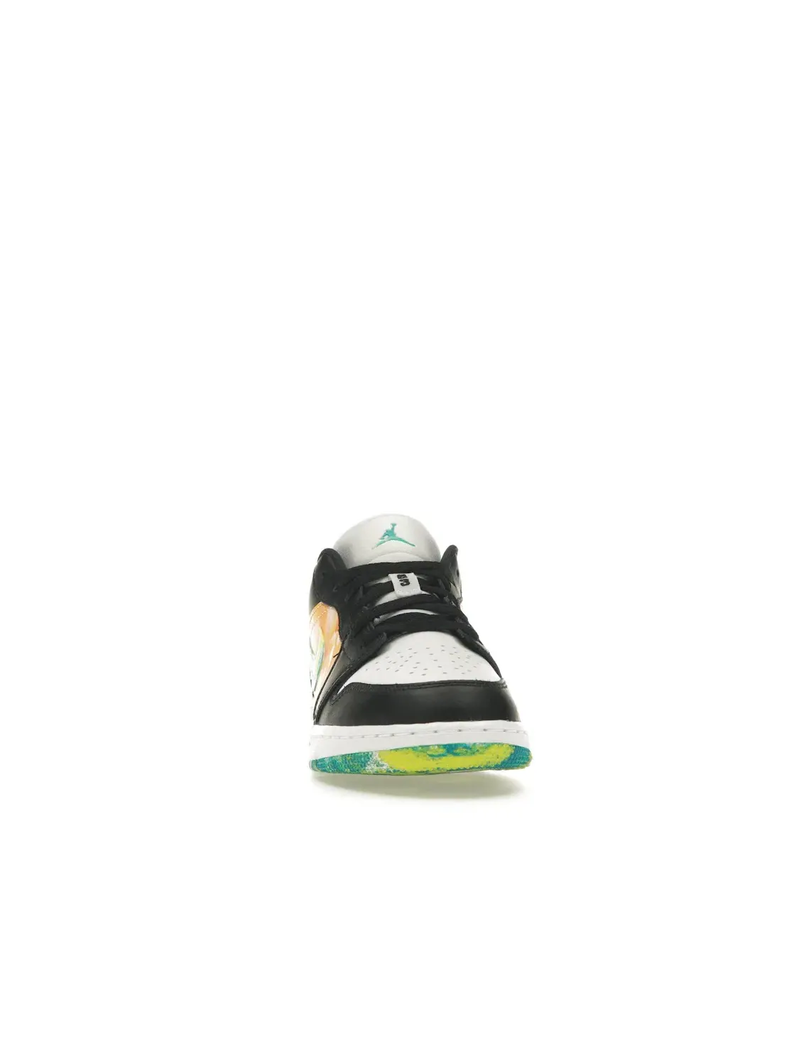 Детские кроссовки с принтом тай-дай Jordan 1 Low Jordan — изображение 2 из 4, мульти/черный/белый