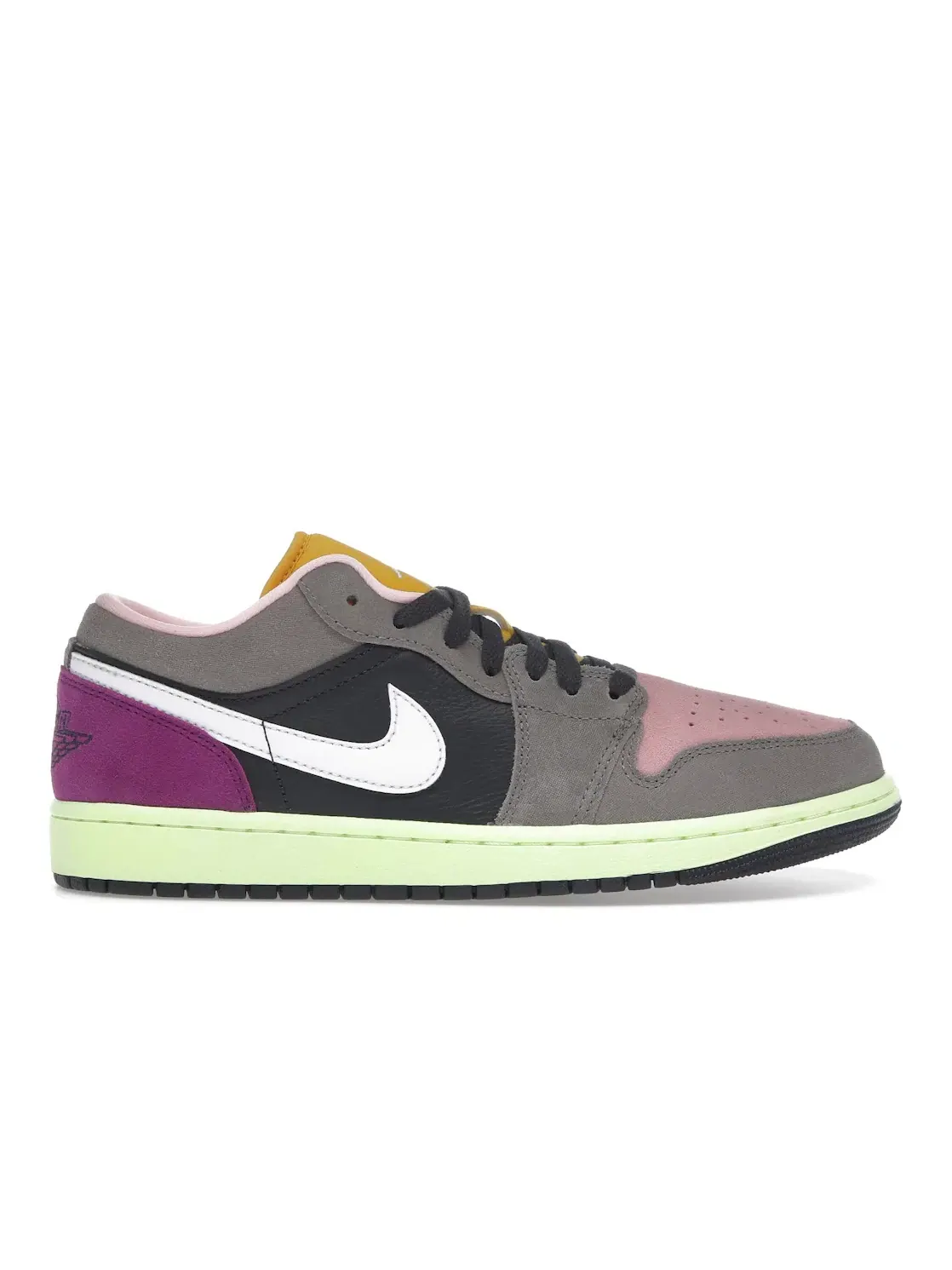 Мужские кроссовки Lifestyle с ярким принтом Jordan 1 Low Tokyo Bio Hack Jordan — изображение 1 из 4, серый/белый////темный