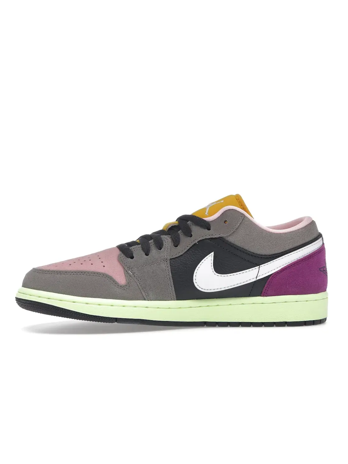 Мужские кроссовки Lifestyle с ярким принтом Jordan 1 Low Tokyo Bio Hack Jordan — изображение 3 из 4, серый/белый////темный