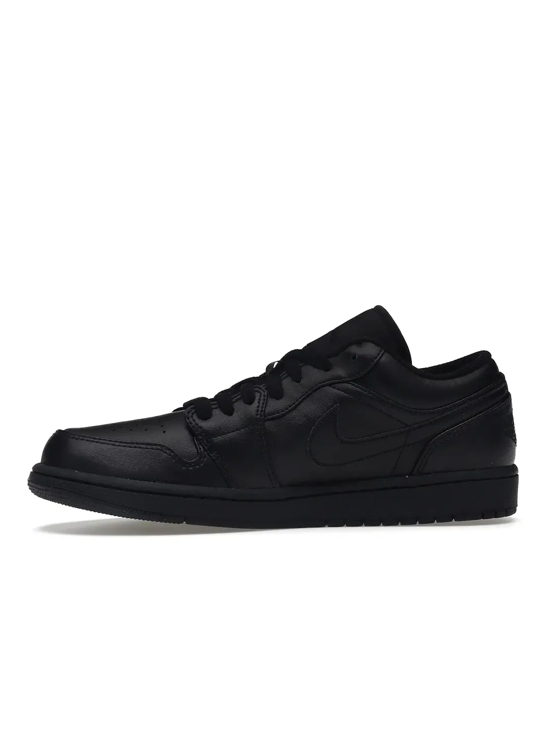 Мужские кроссовки Lifestyle с цельночерным дизайном Jordan 1 Low Jordan — изображение 3 из 4, черный/черный/черный