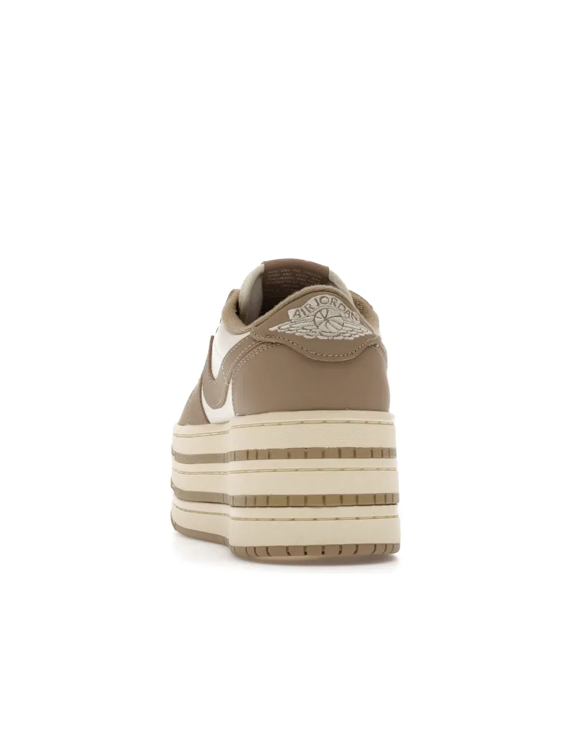 Женские кроссовки с многослойным дизайном Jordan 1 Low Triple Stack Jordan — изображение 4 из 4, хаки///хаки