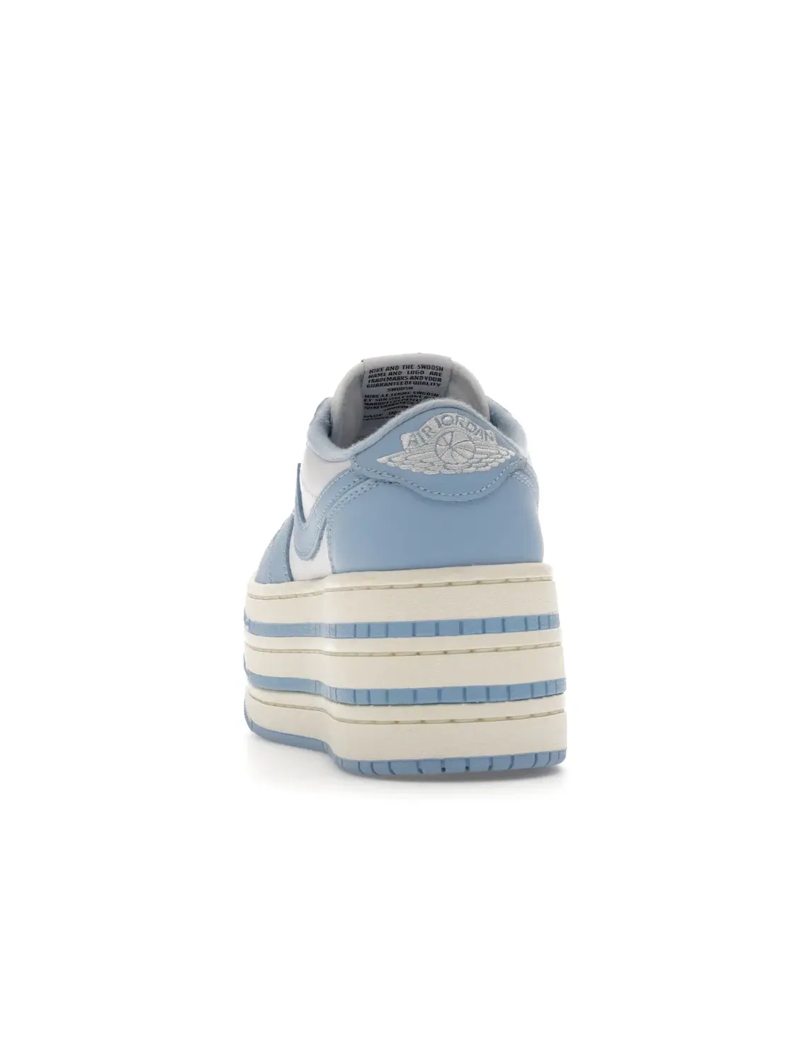 Женские кроссовки Lifestyle с принтом Jordan 1 Low Triple Stack Jordan — изображение 4 из 4, синий/белый//синий