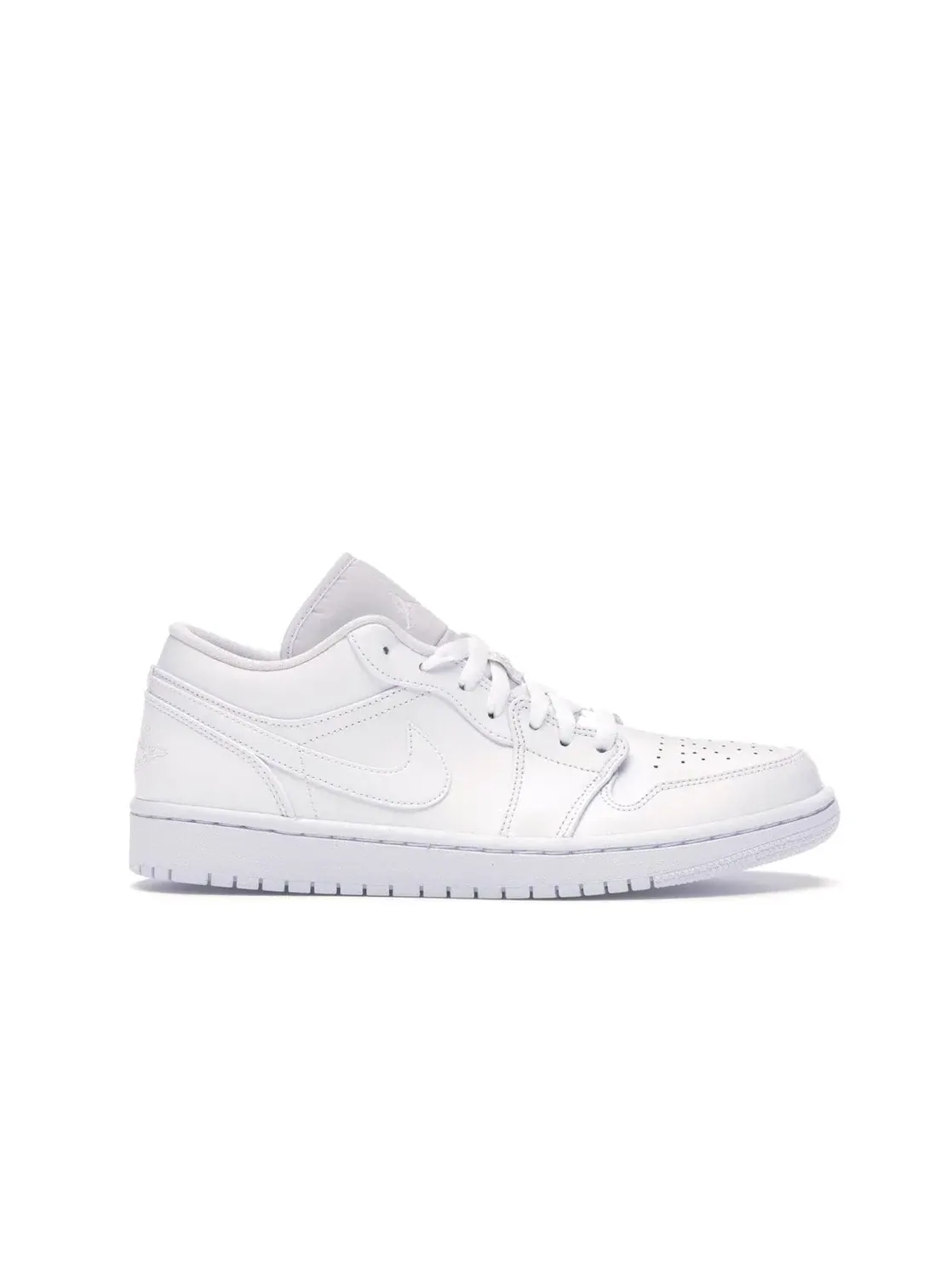 Мужские кроссовки с низким верхом Jordan 1 Low Jordan — изображение 1 из 4, белый/белый-серый-белый