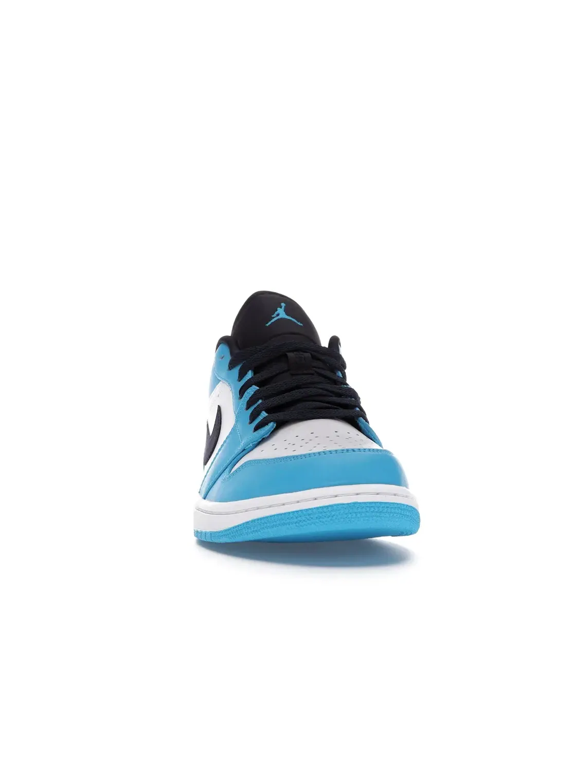 Мужские кроссовки Lifestyle с принтом Jordan 1 Low UNC Jordan — изображение 2 из 4, белый/темный синий