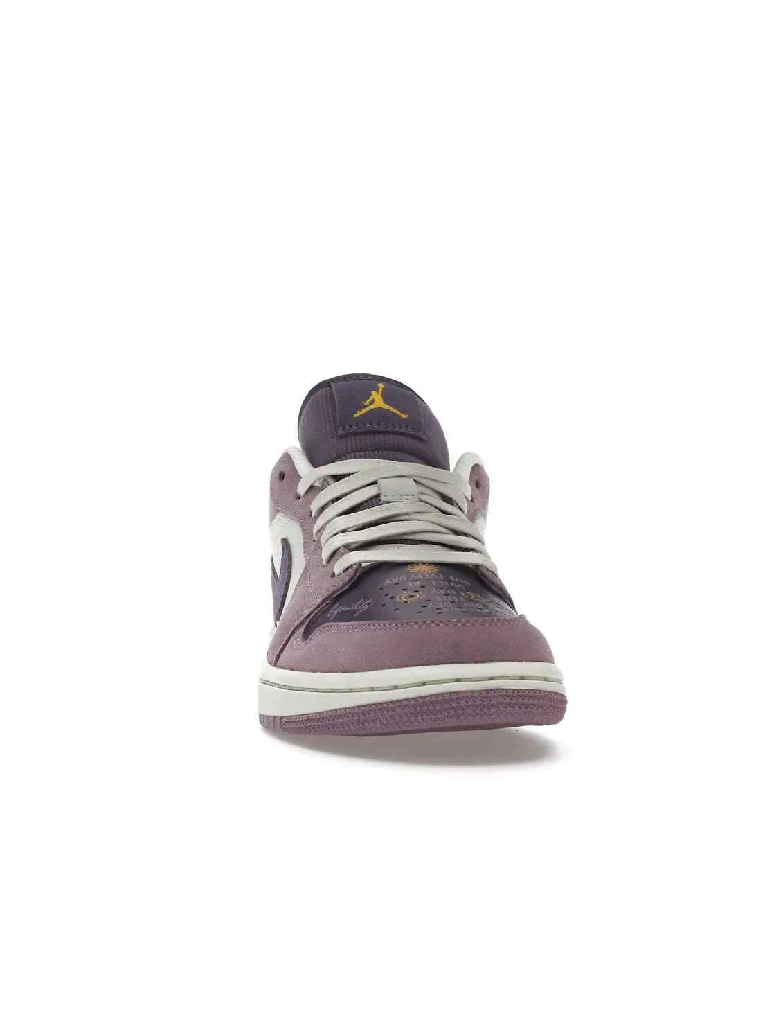 Женские кроссовки с принтом Jordan 1 Low Unity Jordan — изображение 2 из 4, фиолетовый/-фиолетовый