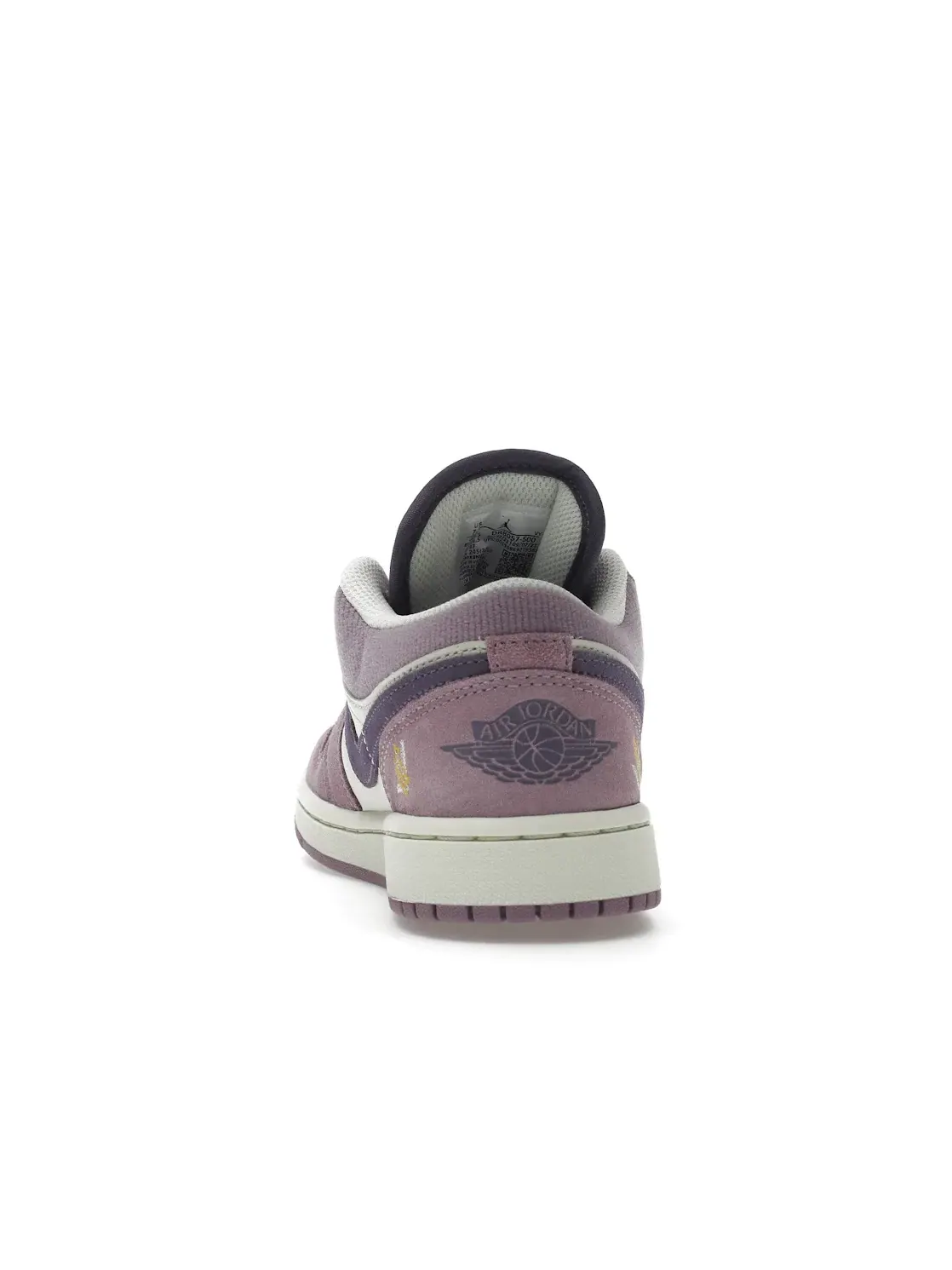 Женские кроссовки с принтом Jordan 1 Low Unity Jordan — изображение 4 из 4, фиолетовый/-фиолетовый