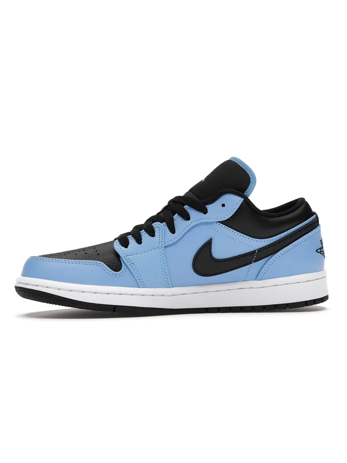Мужские кроссовки Lifestyle с принтом Jordan 1 Low University Blue Black — изображение 3 из 4, синий/черный-белый