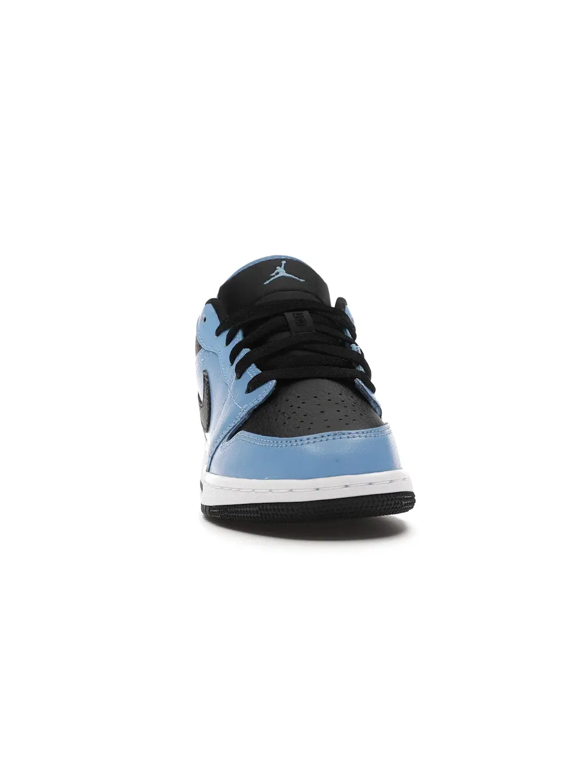 Детские кроссовки Lifestyle с принтом Jordan 1 Low University Blue Black — изображение 1 из 3, синий/черный-белый