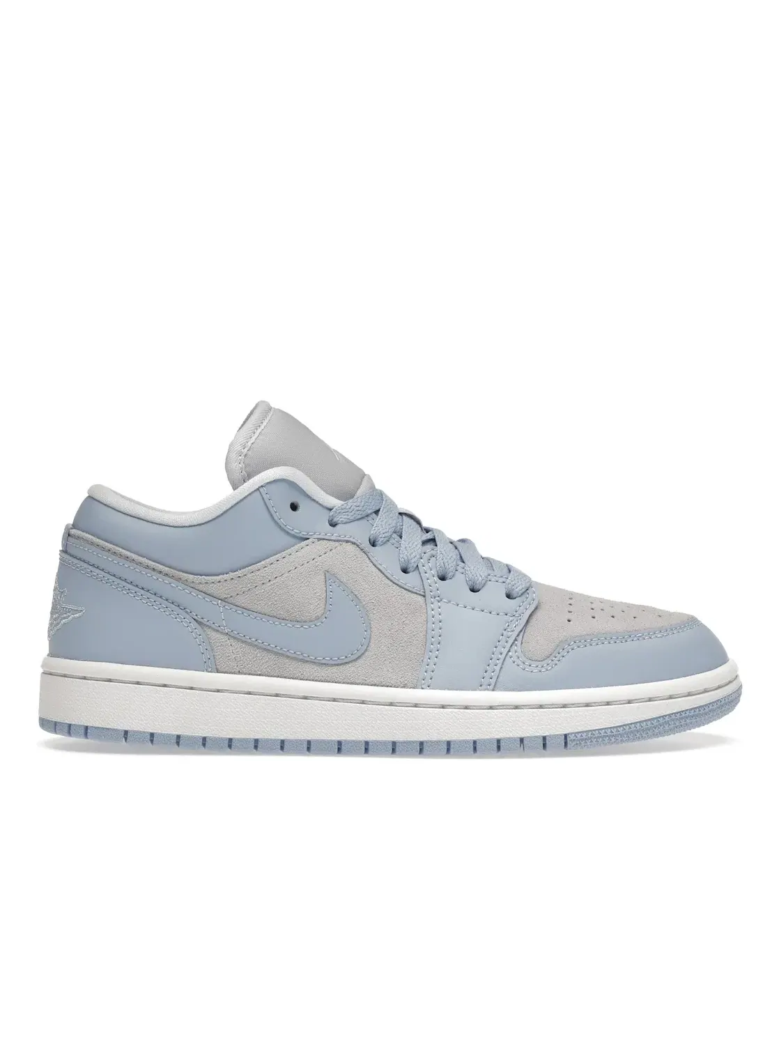 Женские кроссовки Lifestyle с модельным цветом Jordan 1 Low Jordan — изображение 1 из 4, серый/белый
