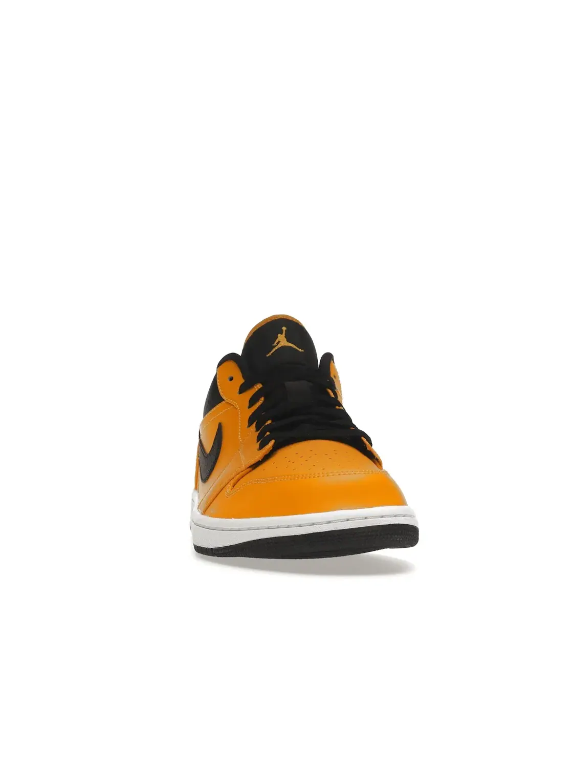 Мужские кроссовки с кожаным верхом Jordan 1 Low Jordan — изображение 2 из 4, золотистый черный белый