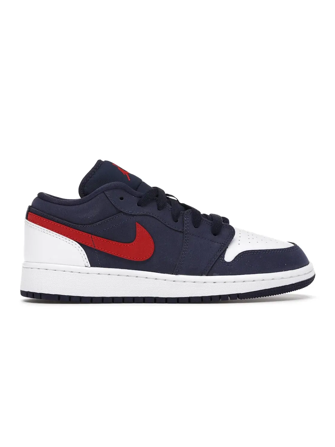 Детские кроссовки для мальчиков с кожаным верхом Jordan 1 Low Jordan — изображение 1 из 4