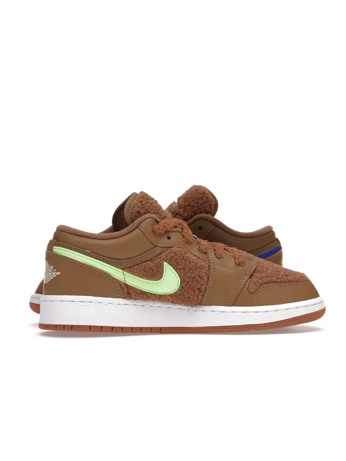 Детские кроссовки Lifestyle с принтом Jordan 1 Low Utility Teddy Bear GS Jordan — изображение 3 из 4