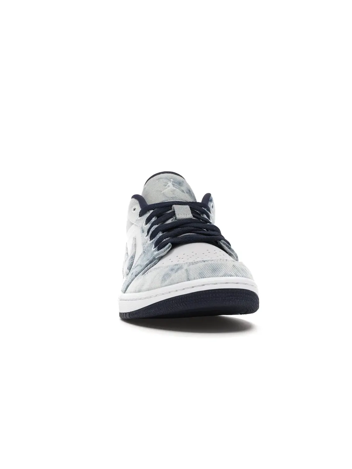 Мужские кроссовки с джинсовыми вставками Jordan 1 Low Jordan — изображение 2 из 4, белый/темно-синий-белый