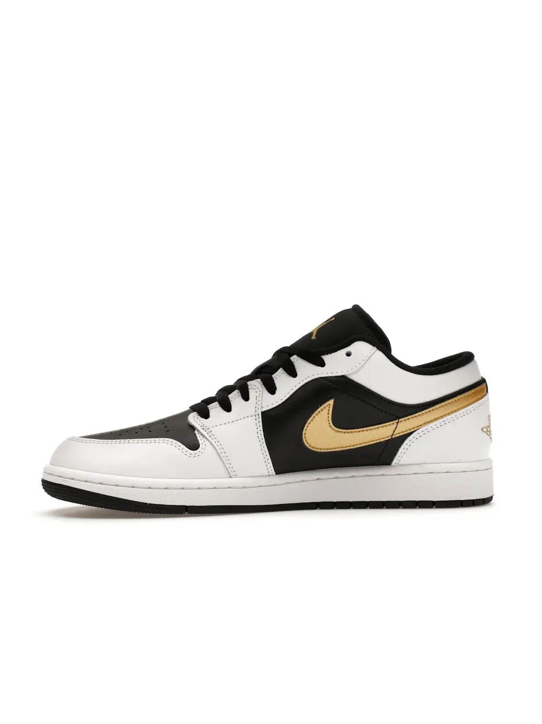 Мужские кроссовки Lifestyle с металлическим золотым свушем Jordan 1 Low — изображение 3 из 4
