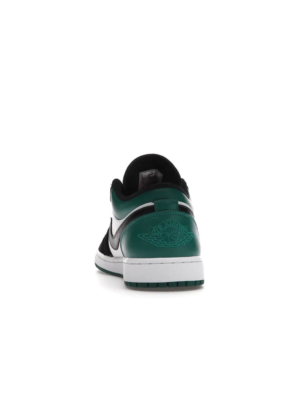 Мужские кроссовки с кожаным верхом Jordan 1 Low — изображение 4 из 4, белый/черный-зеленый