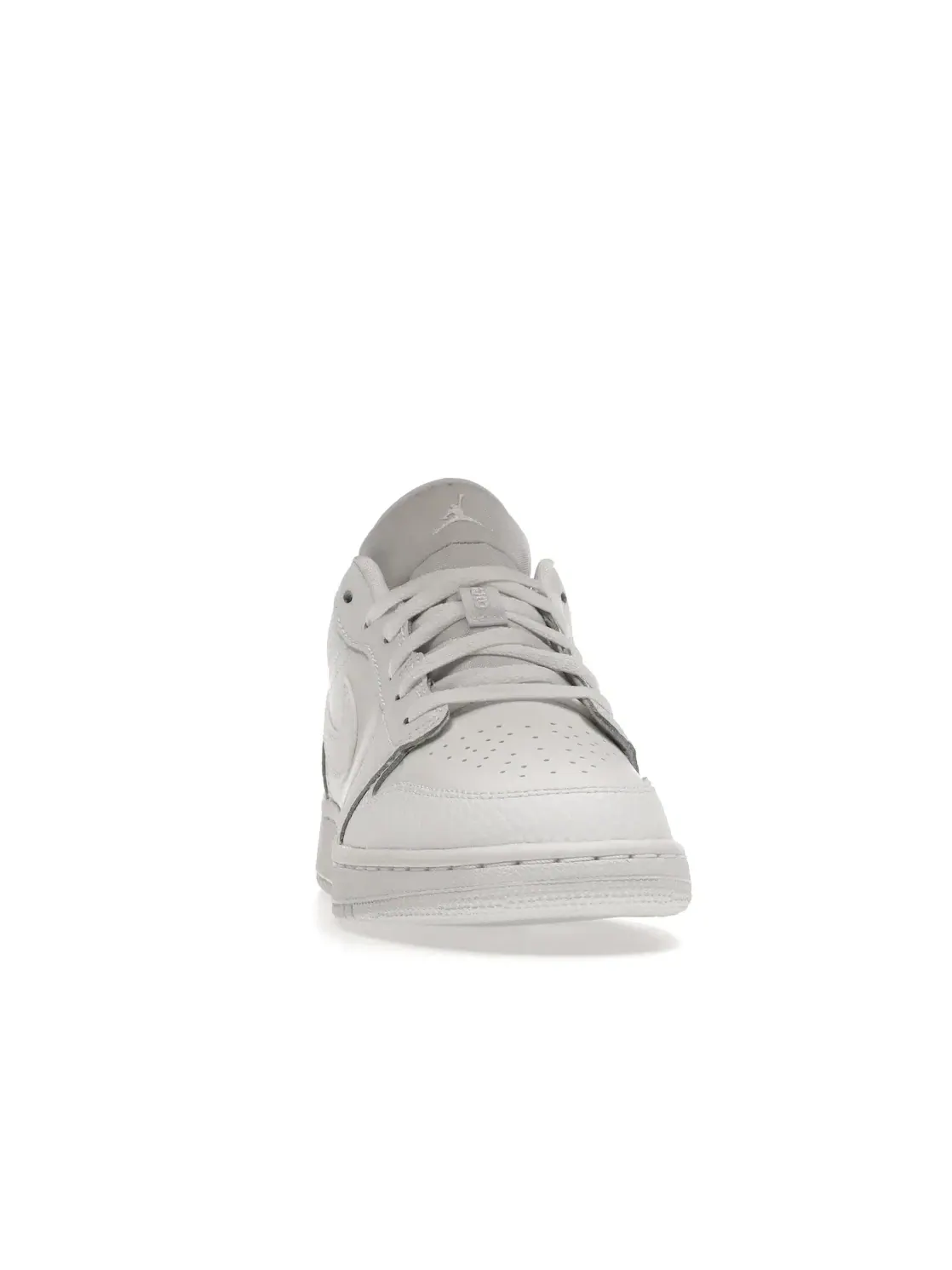 Детские кроссовки Lifestyle с текстурным замшевым верхом Jordan 1 Low — изображение 2 из 4, белый/белый-белый