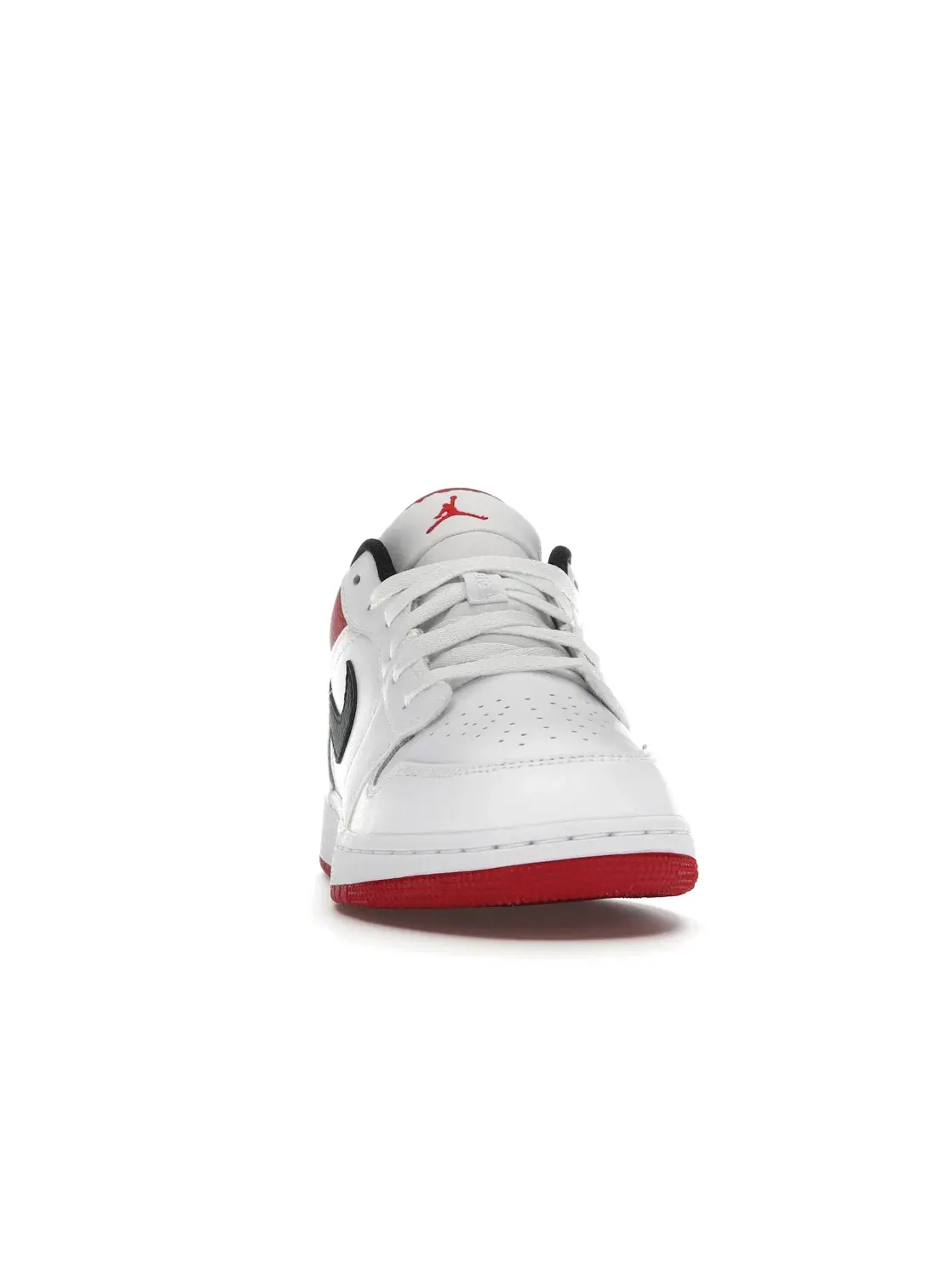 Детские кроссовки Lifestyle с кроссовками Jordan 1 Low Jordan — изображение 2 из 4, белый красный черный
