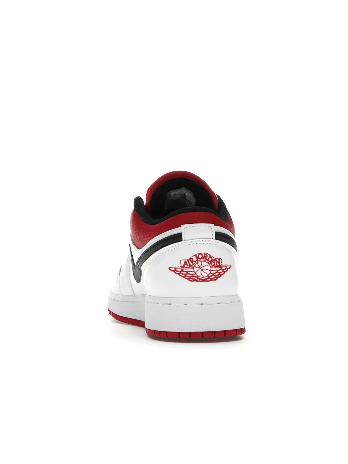 Детские кроссовки Lifestyle с кроссовками Jordan 1 Low Jordan — изображение 4 из 4, белый красный черный