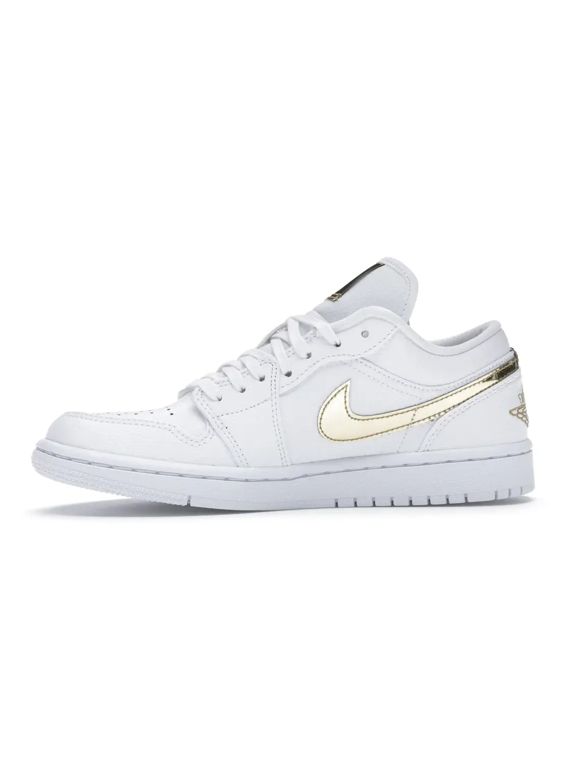 Женские кроссовки с металлическими акцентами Jordan 1 Low Jordan — изображение 3 из 4