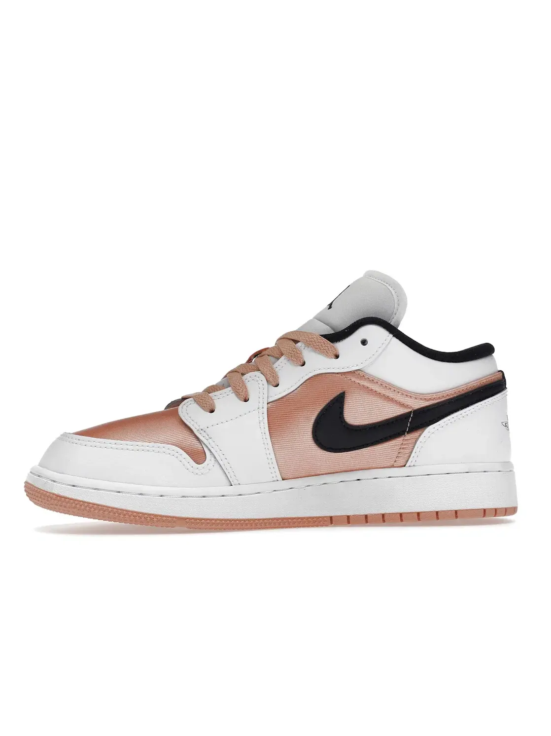 Детские кроссовки Lifestyle с принтом Jordan 1 Low Jordan — изображение 3 из 4, светлый/черный-белый