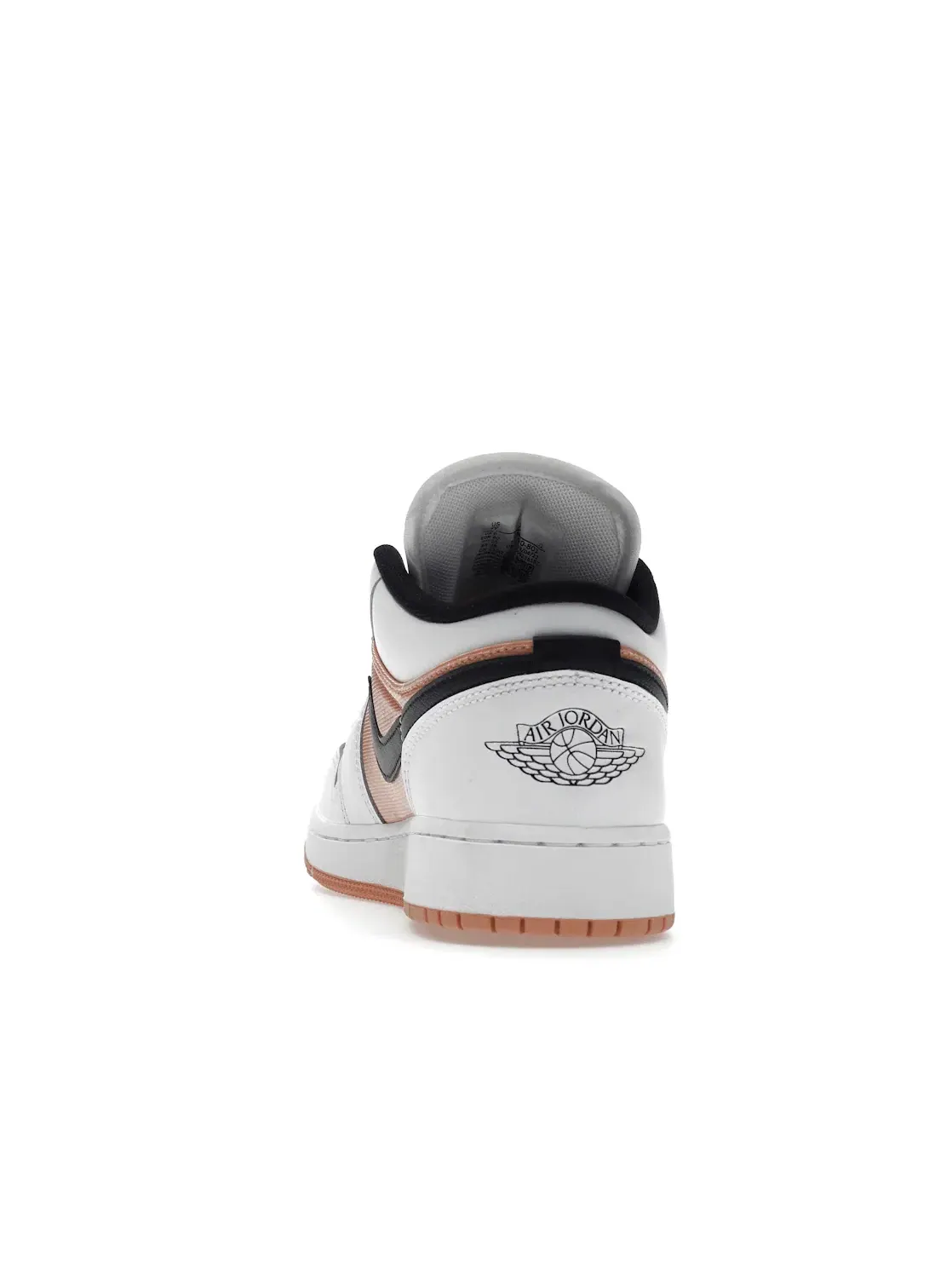 Детские кроссовки Lifestyle с принтом Jordan 1 Low Jordan — изображение 4 из 4, светлый/черный-белый