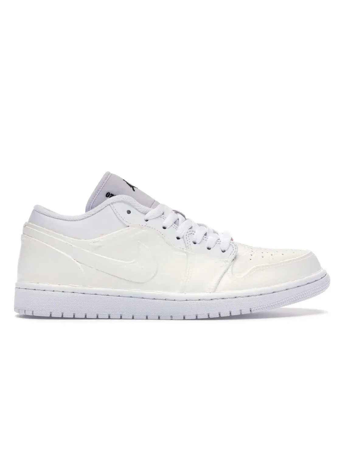 Мужские кроссовки для повседневной носки Jordan 1 Low Jordan — изображение 1 из 4, белый/черный-винтажный