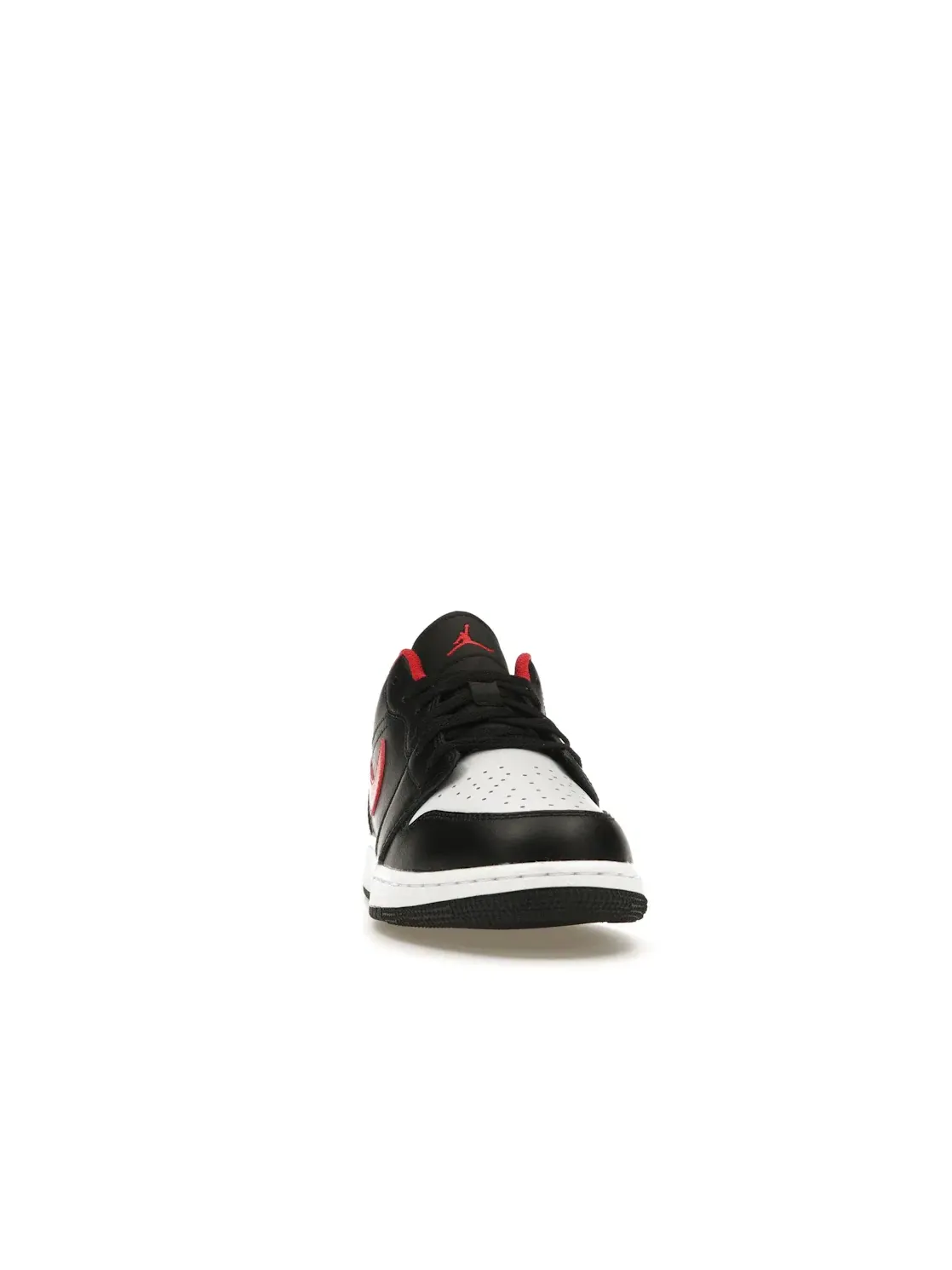 Детские кроссовки lifestyle с белым носком Jordan 1 Low Jordan — изображение 2 из 4, черный/красный/белый