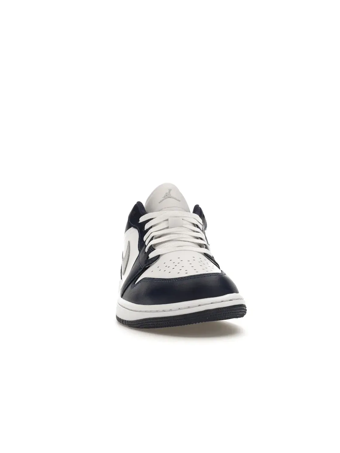Мужские кроссовки с цветовой блокировкой Jordan 1 Low — изображение 2 из 4, белый/серый/темно-синий