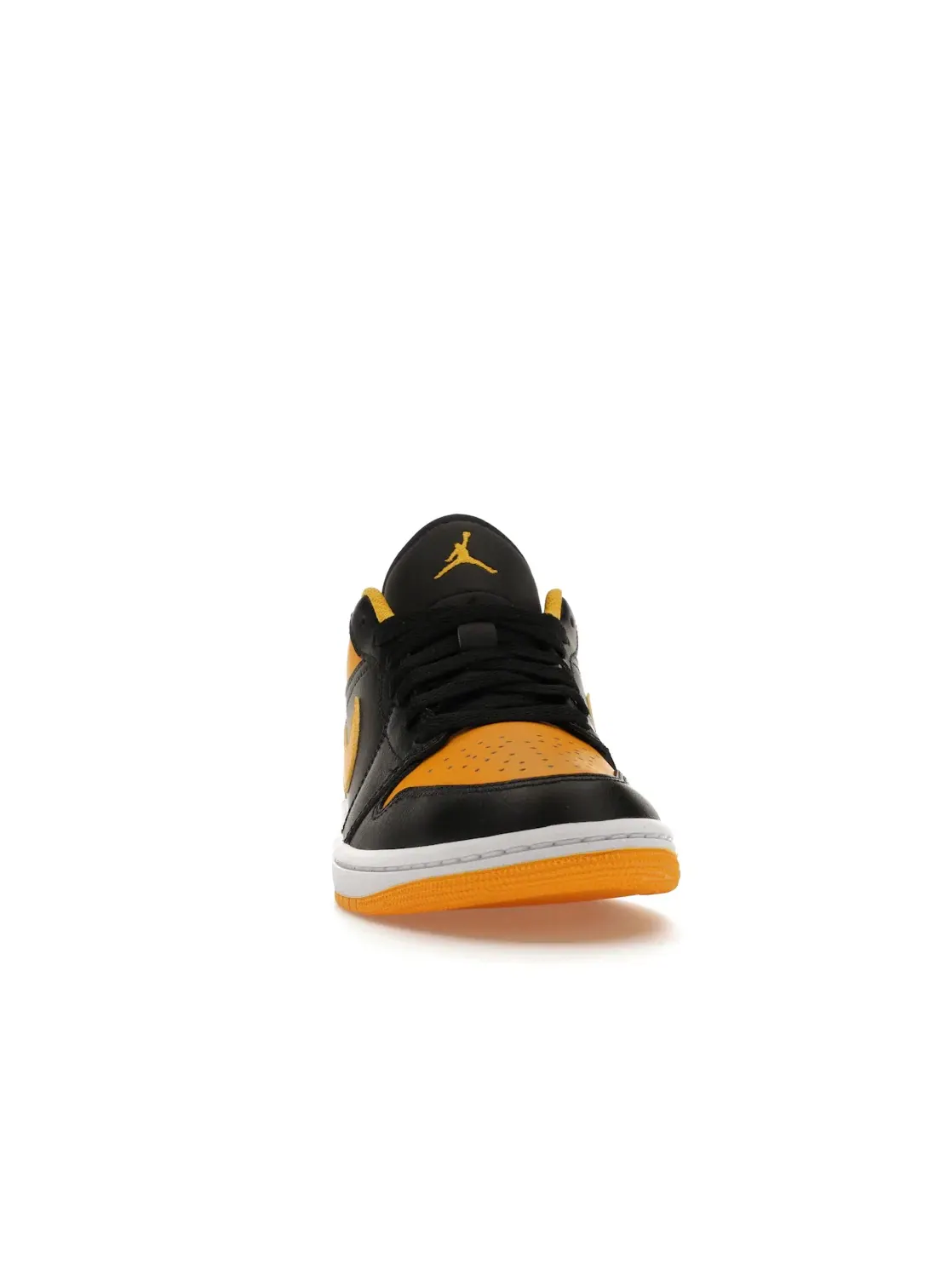 Мужские кроссовки с замшевым верхом Jordan 1 Low — изображение 2 из 4, черный/желтый/белый