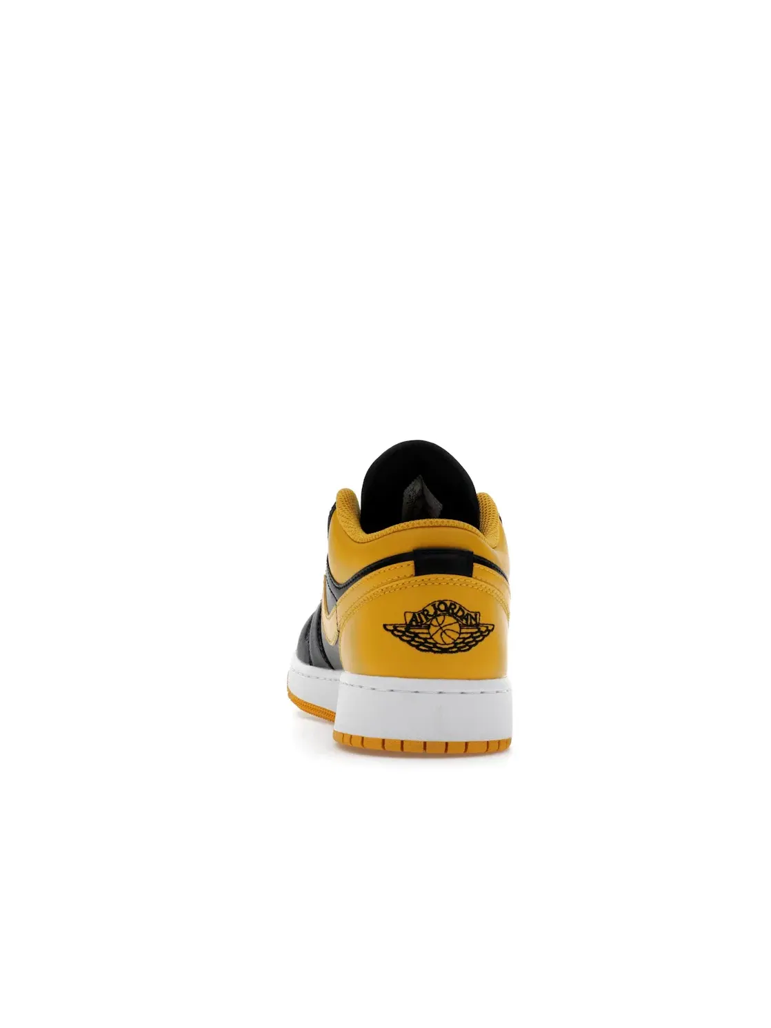 Детские кроссовки Lifestyle с контрастными акцентами Jordan 1 Low — изображение 4 из 4, черный/желтый/белый