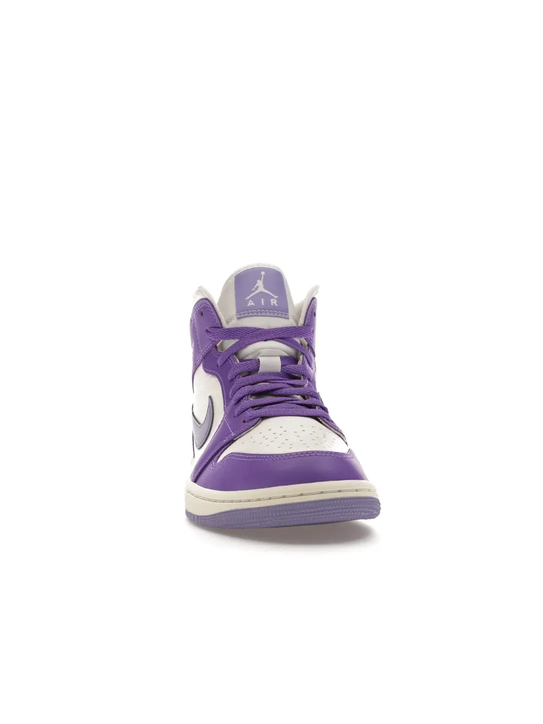 Женские кроссовки с принтом Jordan 1 Mid Jordan — изображение 2 из 4, светлый фиолетовый