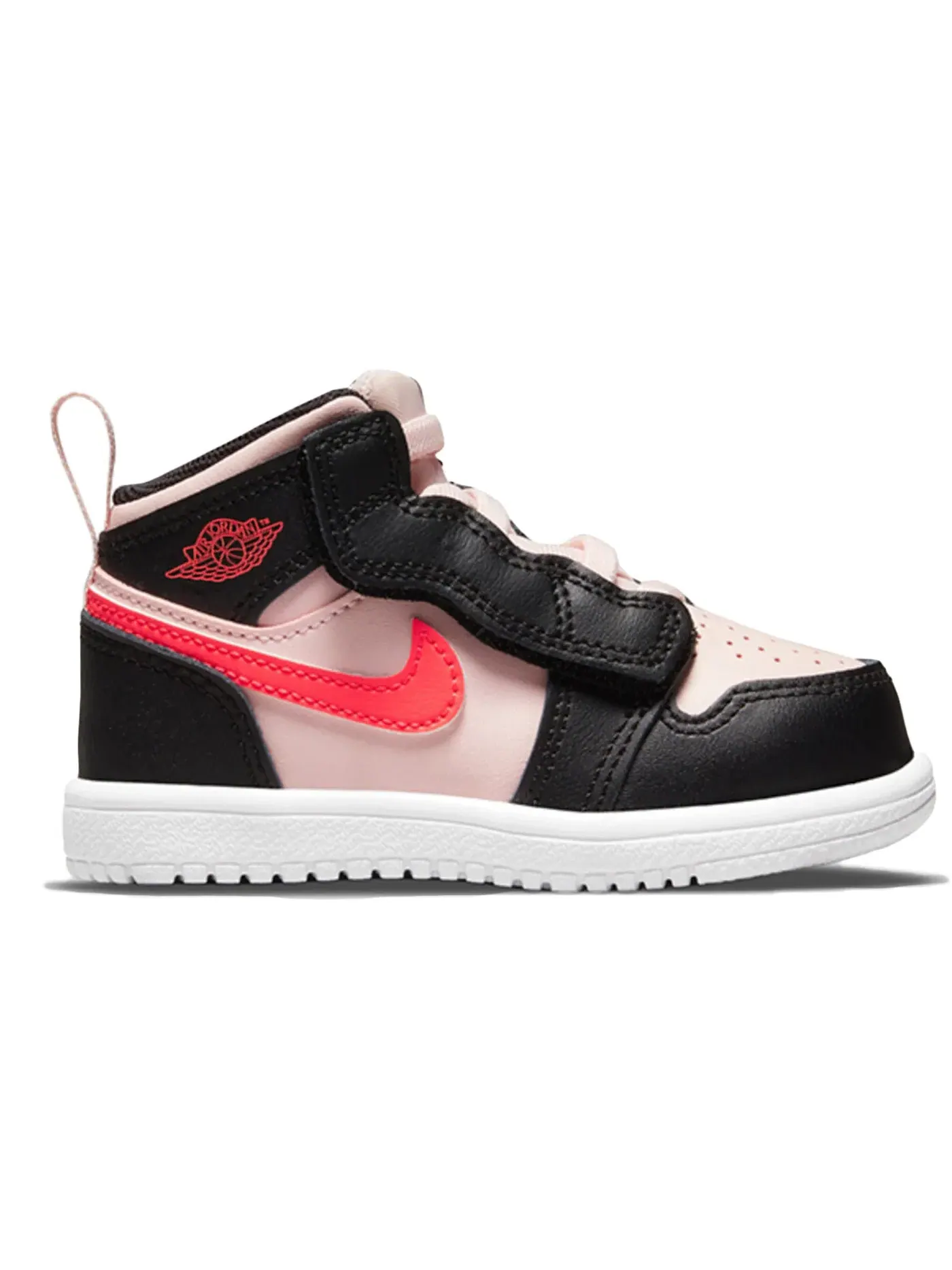 Детские кроссовки с высоким берцем Jordan 1 Mid Alt Jordan — изображение 1 из 1, черный/розовый