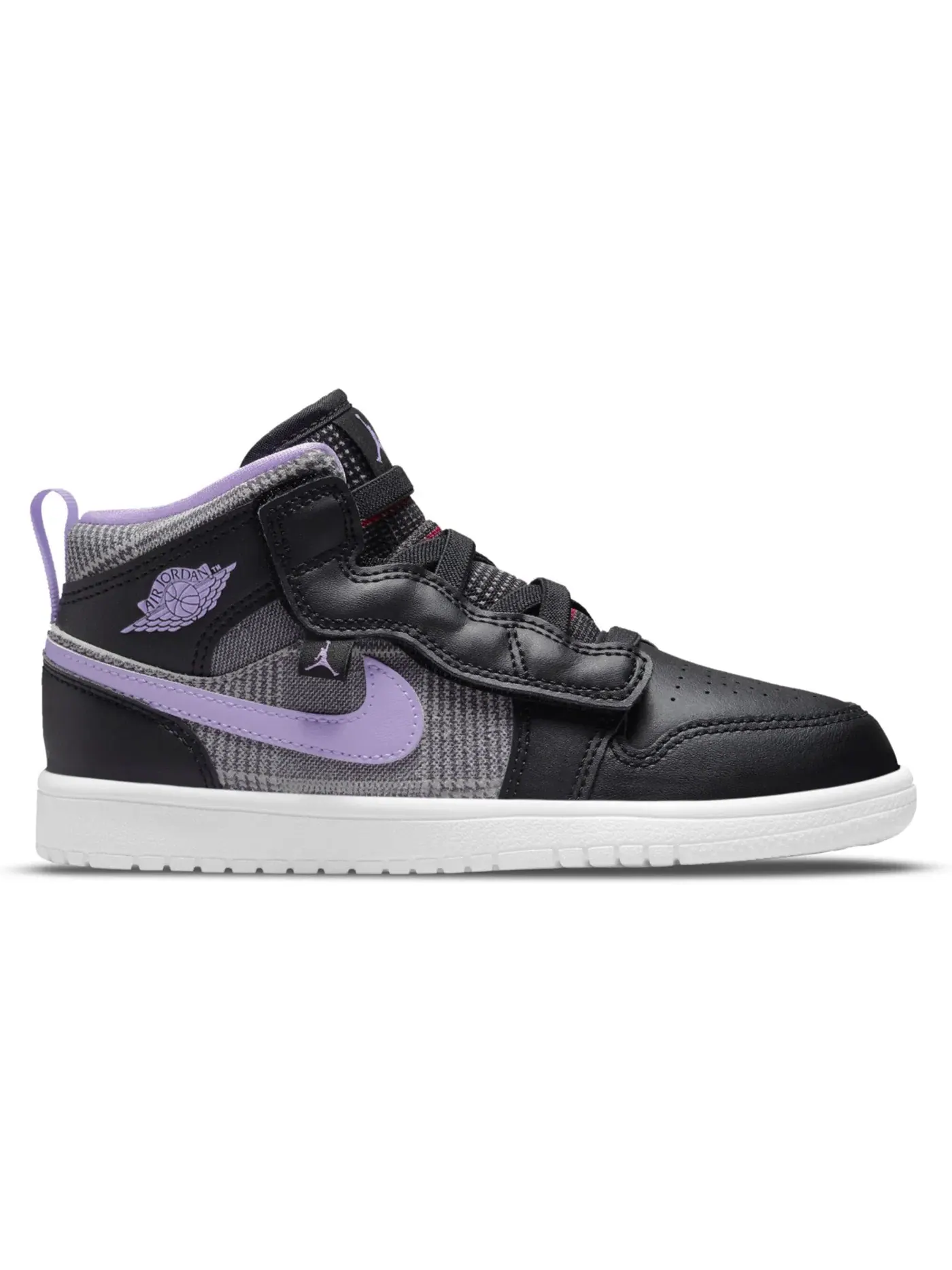 Детские кроссовки Lifestyle с принтом Houndstooth Jordan 1 Mid Alt SE Jordan — изображение 1 из 1