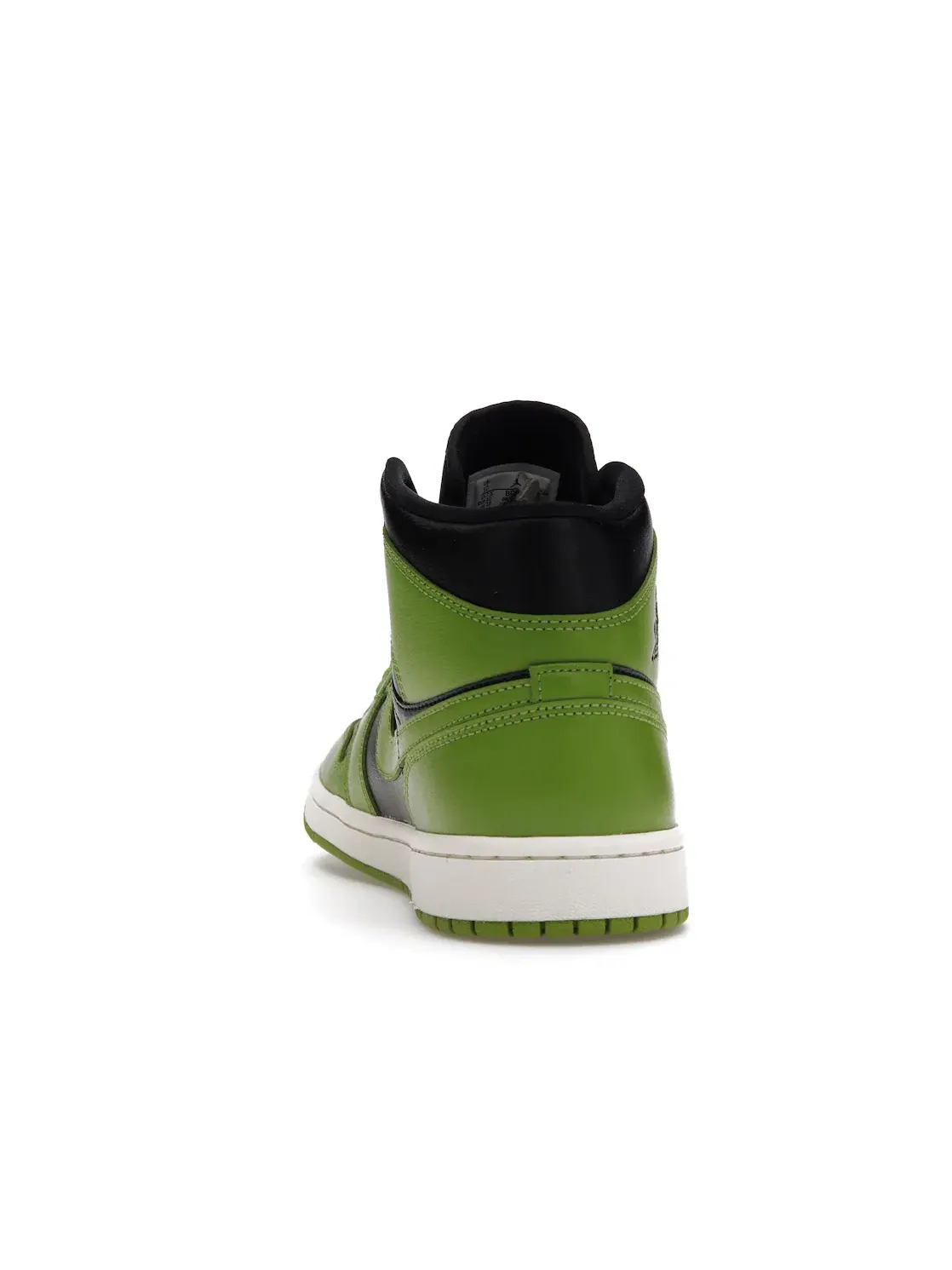 Женские кроссовки с кожаным верхом Jordan 1 Mid — изображение 4 из 4, черный//зеленый