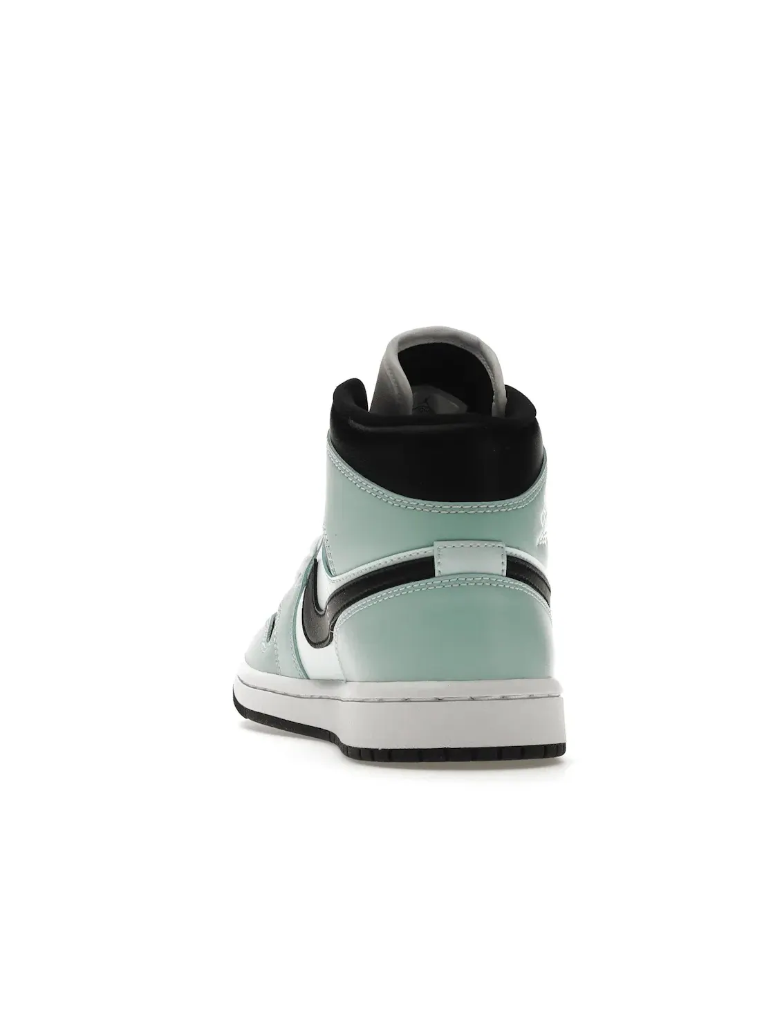 Женские кроссовки Lifestyle с цветовой блокировкой Jordan 1 Mid — изображение 4 из 4, светлый/черный--белый