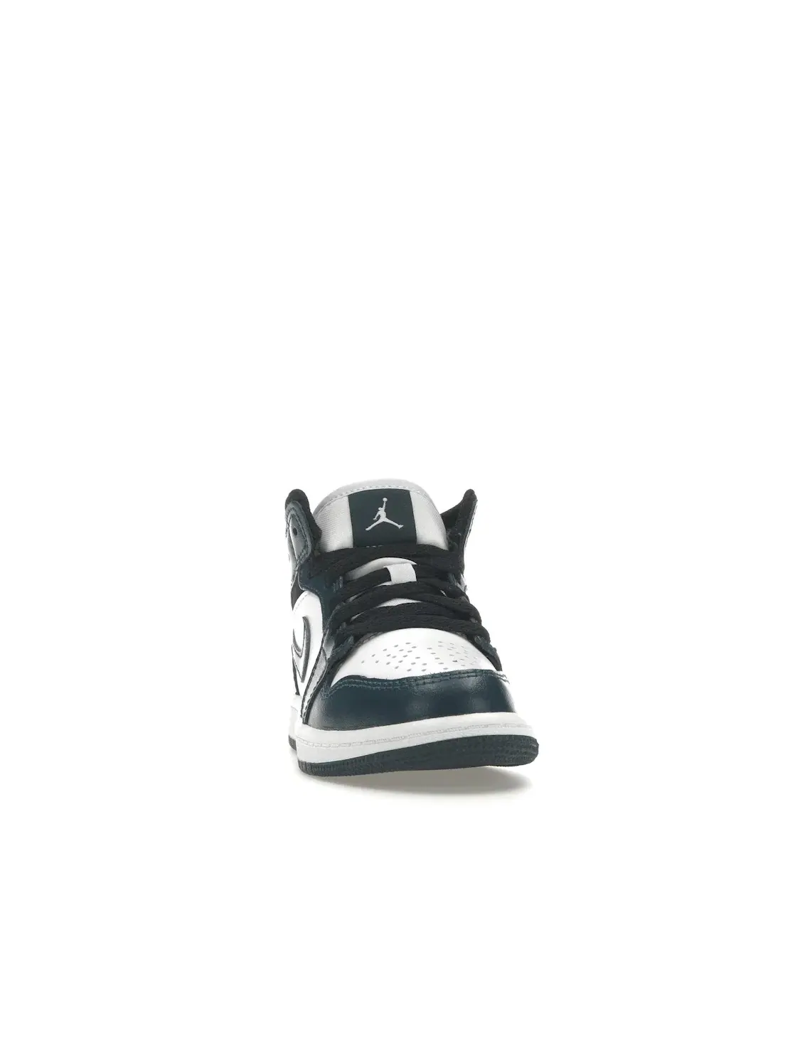 Детские кроссовки с высоким берцем Jordan 1 Mid Armoury Navy Jordan — изображение 2 из 4, темно-синий/черный/белый
