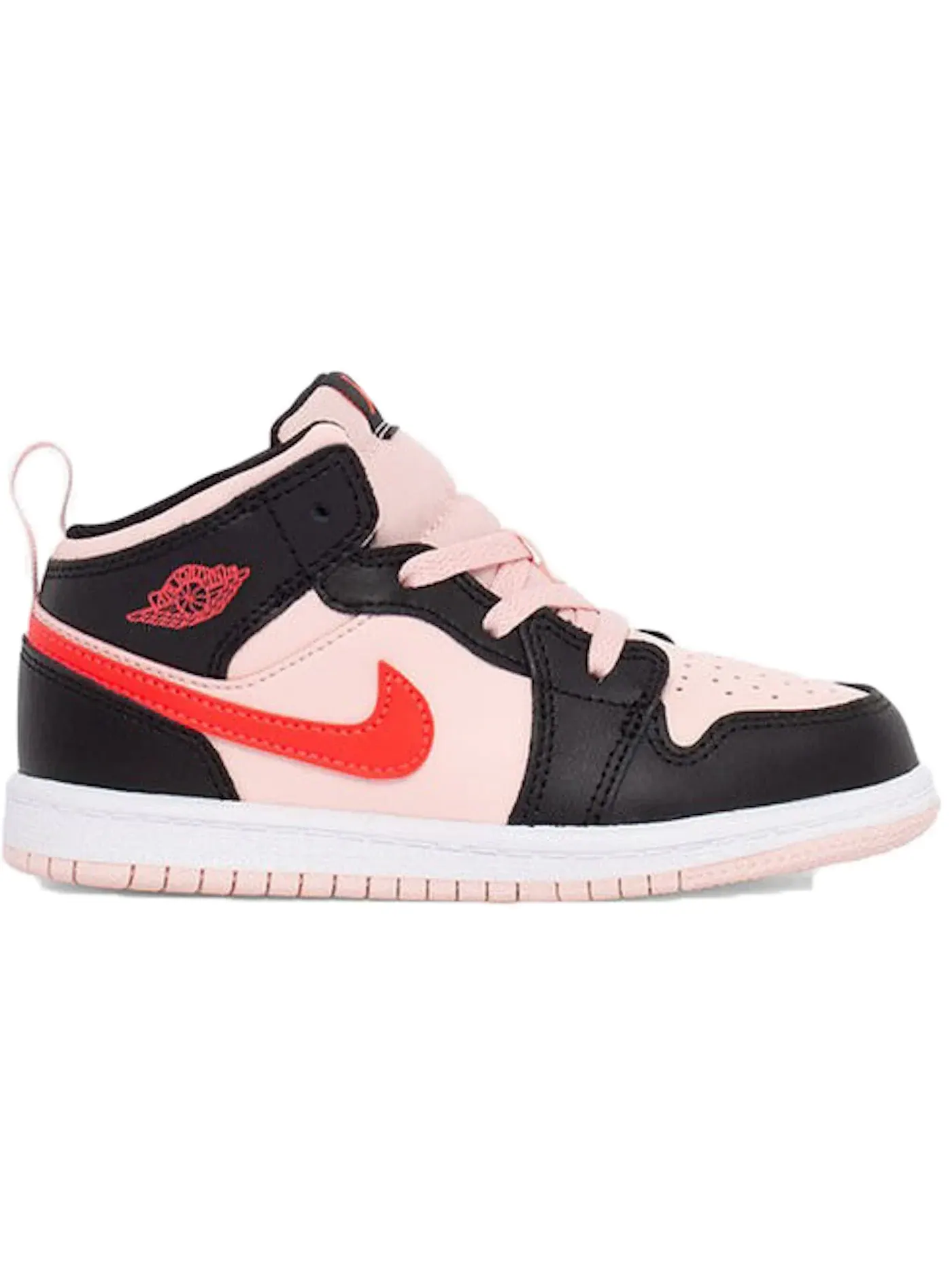 Детские кроссовки с высоким берцем Jordan 1 Mid Atmosphere Jordan — изображение 1 из 1, черный-белый