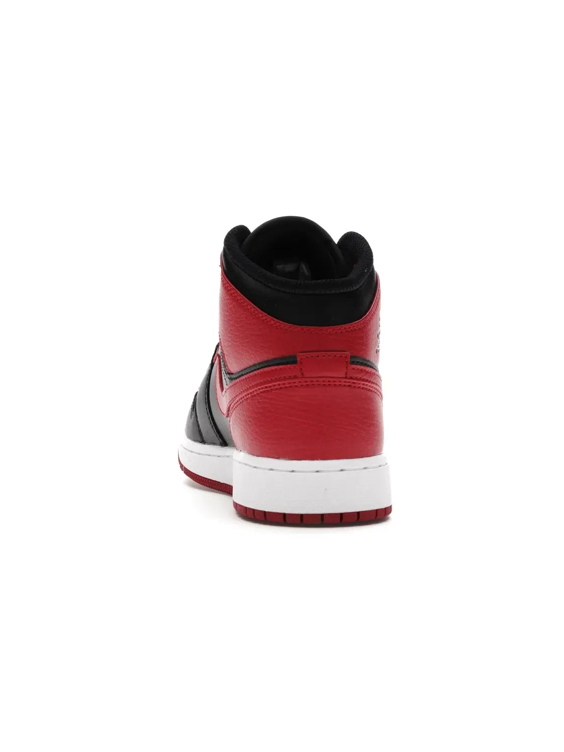 Детские кроссовки Lifestyle с высоким берцем Jordan 1 Mid Banned Jordan — изображение 4 из 4, черный/красный-белый