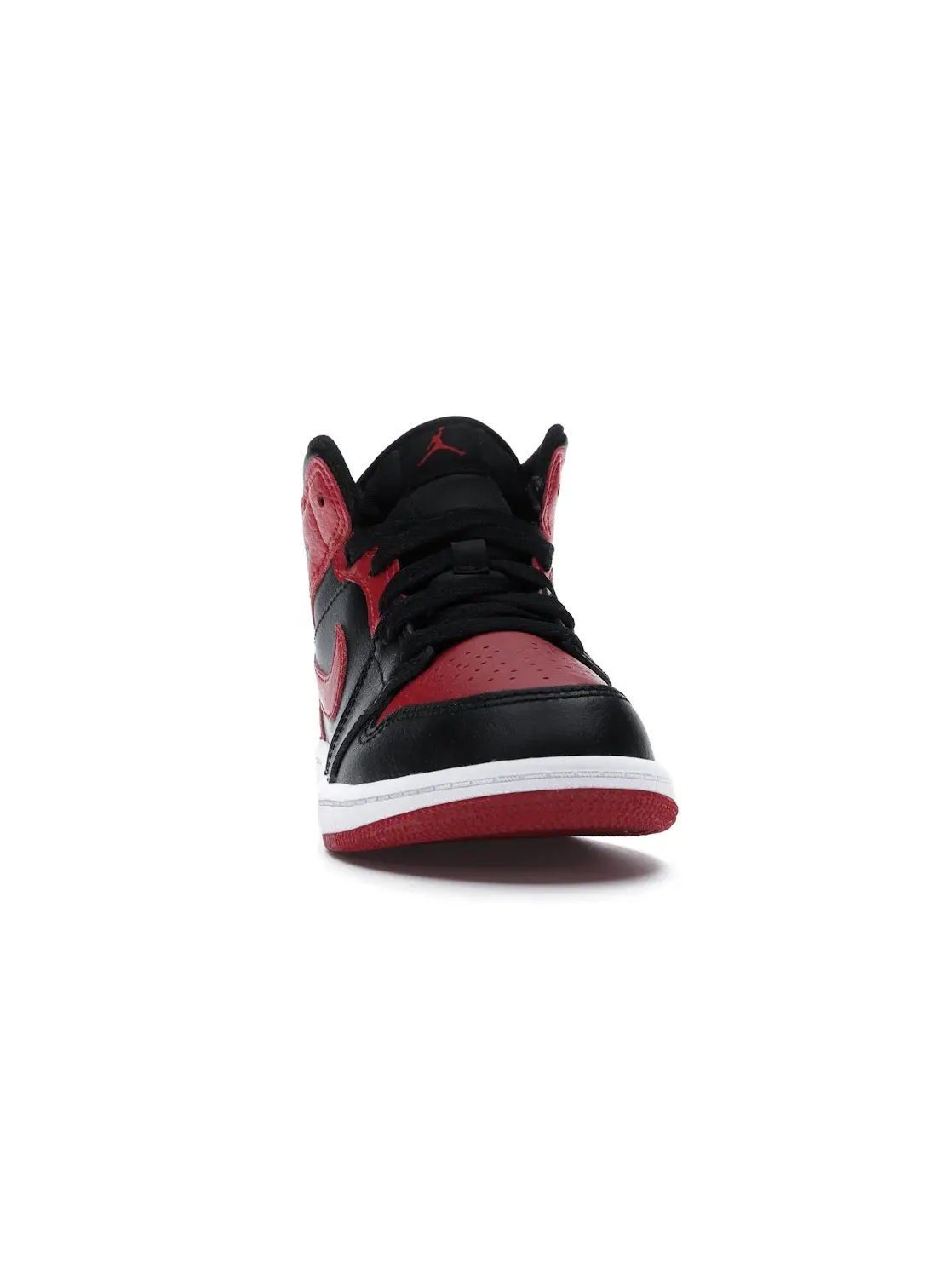 Детские кроссовки с контрастной отделкой Jordan 1 Mid Banned (2020) (PS) Jordan — изображение 2 из 4
