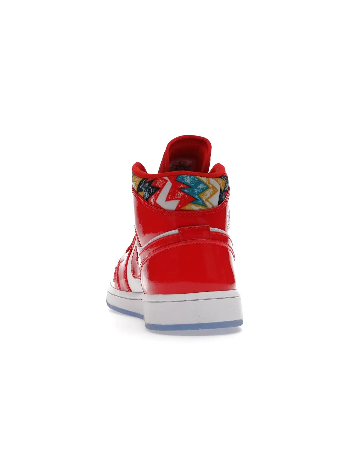 Мужские кроссовки Lifestyle Jordan 1 Mid Barcelona Sweater Jordan — изображение 4 из 4, красный/белый