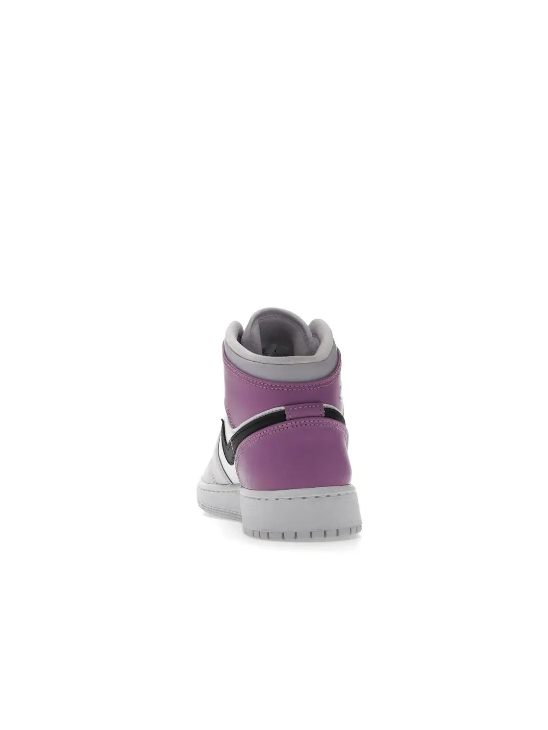Детские кроссовки Lifestyle с контрастными акцентами Jordan 1 Mid — изображение 4 из 4, белый//черный
