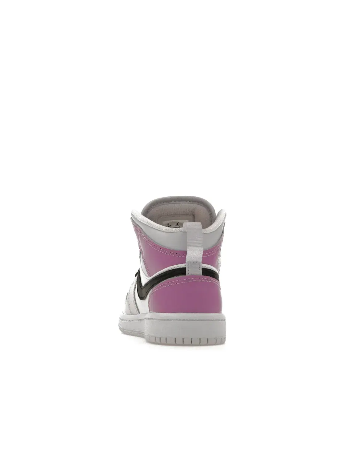 Детские кроссовки с перфорацией Jordan 1 Mid Jordan — изображение 4 из 4, черный/белый