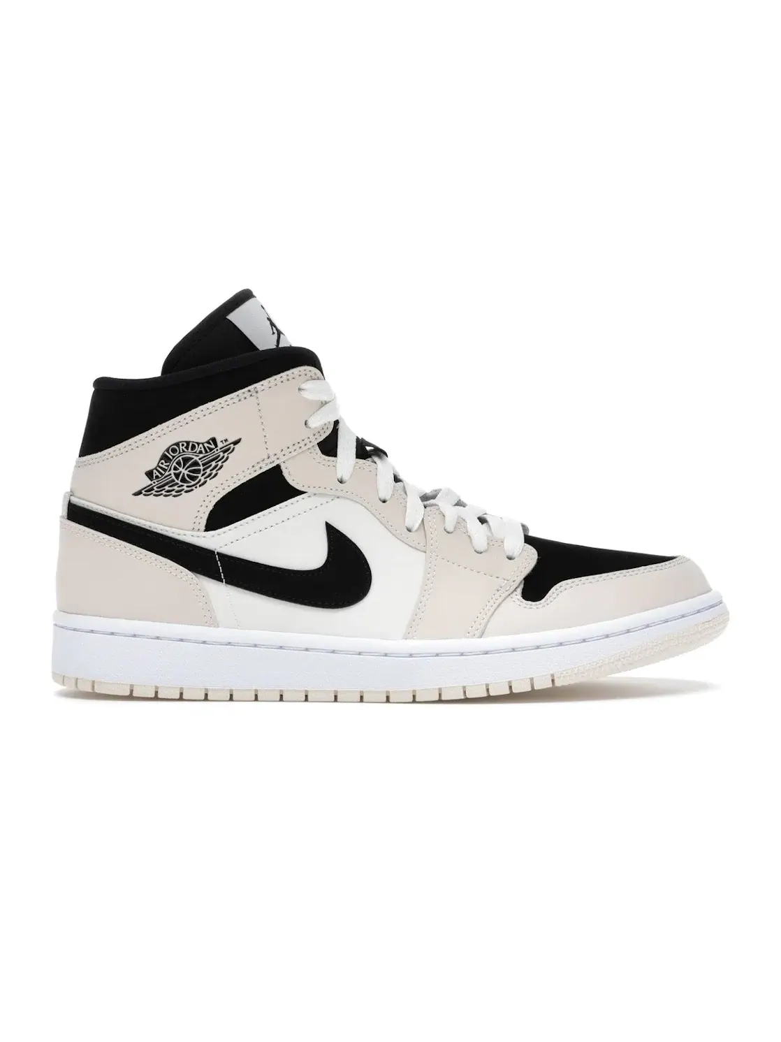Женские кроссовки с высоким верхом Jordan 1 Mid Barely Orange Jordan — изображение 1 из 4, оранжевый/черный/белый