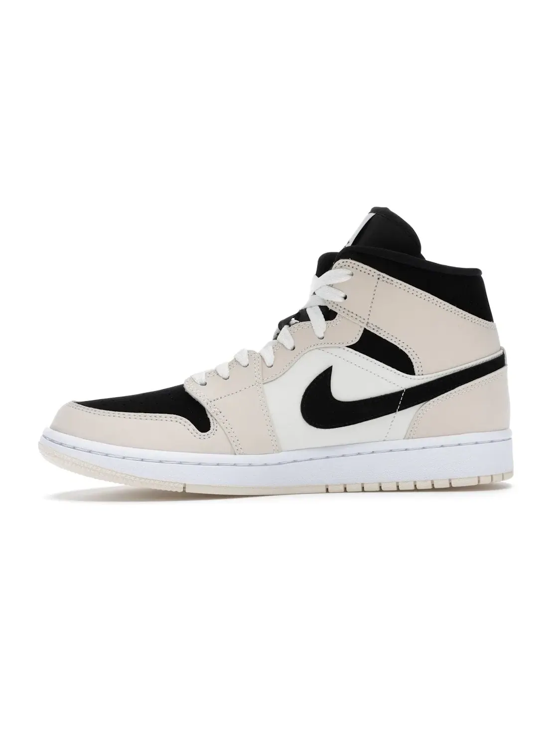 Женские кроссовки с высоким верхом Jordan 1 Mid Barely Orange Jordan — изображение 3 из 4, оранжевый/черный/белый