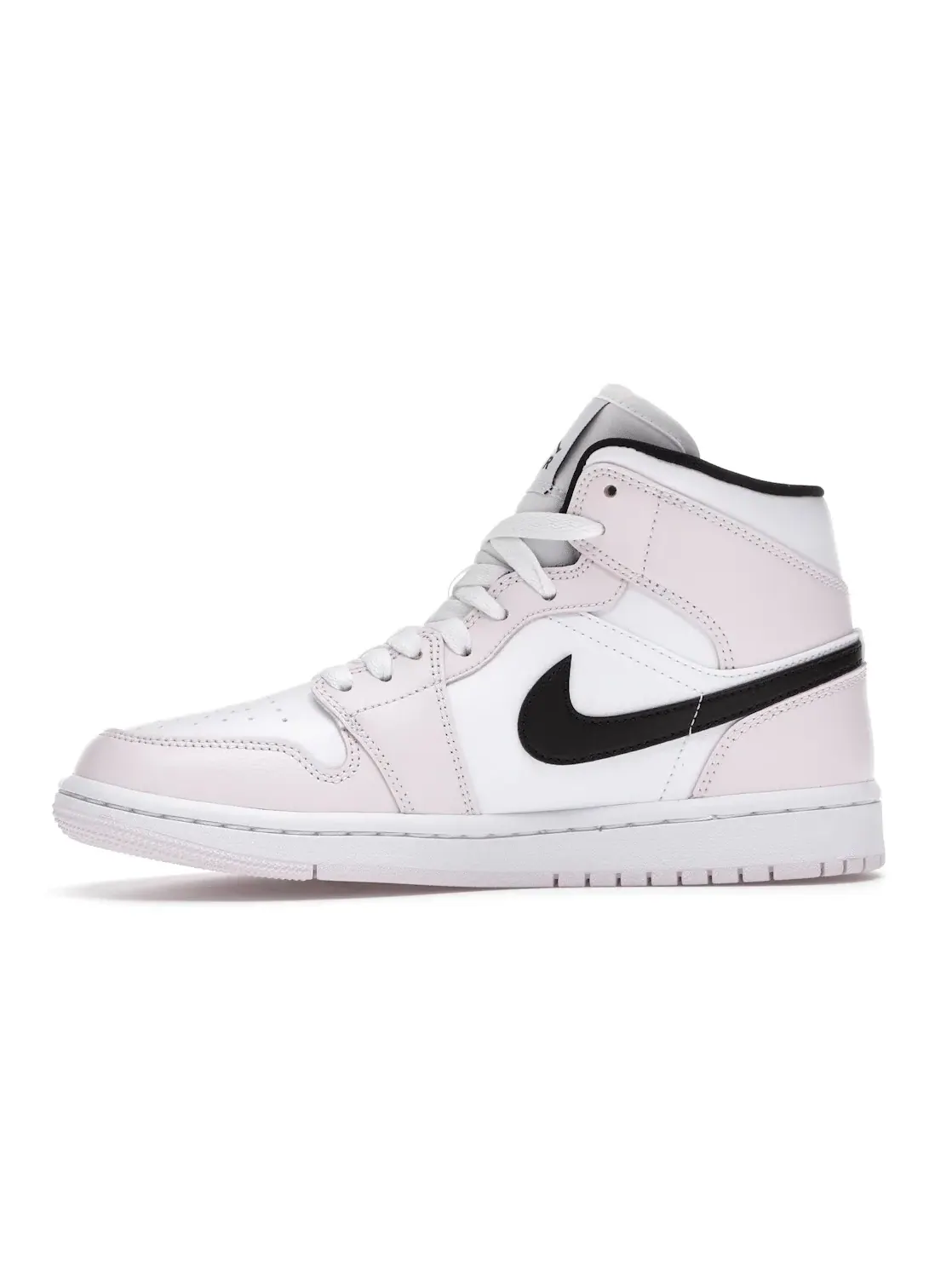 Женские кроссовки Lifestyle с кожаным верхом Jordan 1 Mid Barely Rose (W) Jordan — изображение 3 из 4