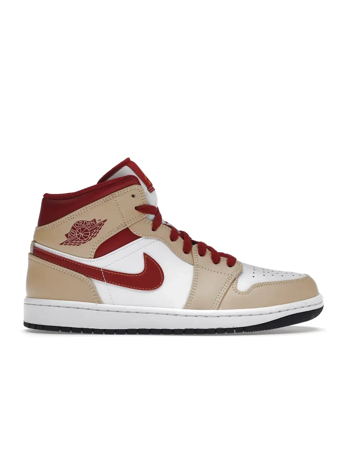 Мужские кроссовки с кожаным верхом Jordan 1 Mid — изображение 1 из 4