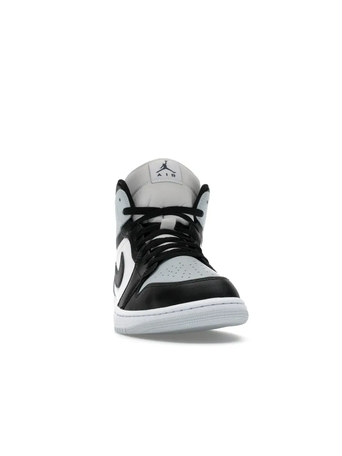 Мужские кроссовки с контрастными акцентами Jordan 1 Mid Jordan — изображение 2 из 4, черный//белый/синий